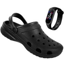 Kit Babuche Chinelo Nuvem Ortopédido Feminino e Masculino + Relógio Digital Kit Babuche Chinelo Nuvem Ortopédido Feminino e Masculino + Relógio Digital