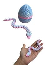 Kit Baby Dragao Articulado + ovo decorativo Geek Kit Baby Dragao Articulado + ovo decorativo Geek