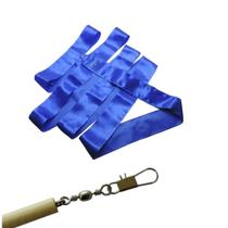 Kit Baby Estilete Madeira Com Fita Cetim 4M Dicat Sports