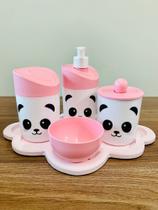 Kit Baby Higiene Panda I c/bandeja nuvem COLORIDA