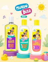 Kit Baby Mundo Bita AVVIO Pharma Shampoo 2 em 1 250ml + Condicionador 200ml + Loção Hidratante 200ml Kit Baby Mundo Bita AVVIO Pharma Shampoo 2 em 1 250ml + Condicionador 200ml + Loção Hidratante 200ml