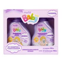Kit Baby Muriel Shampoo e Condicionador 100ml Baby Muriel