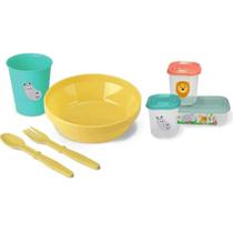 Kit Baby Piquenique Papinha para Bebê 7 Peças