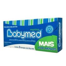 Kit Babymed Azul Pomada de assaduras 45g cada - 3 unidades - Cimed industria de medicament