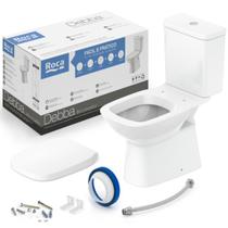 Kit Bacia Cx Acoplada ,kit Inst Assento Termofixo Debba Roca