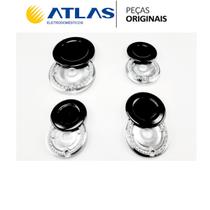 Kit bacia + espalhador bocas fogão do atlas utop - 4 bocas