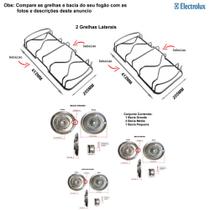 Kit bacias + grelhas electrolux para fogões 4 bocas 50 sbp