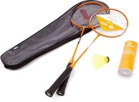 Kit Badminton 2 raquete 3 Petecas diversão garantida - Vollo