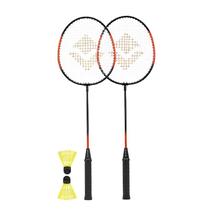 Kit Badminton Completo 2 Raquetes E 2 Petecas Vollo - Ref VB003 Kit Badminton Completo 2 Raquetes E 2 Petecas Vollo - Ref VB003