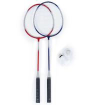 Kit Badminton Hyper Lazer com 02 Raquetes 02 Petecas