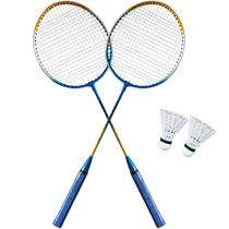 Kit Badminton Lorben 2 Raquetes e Petecas lazer Completo Kit Badminton Lorben 2 Raquetes e Petecas lazer Completo