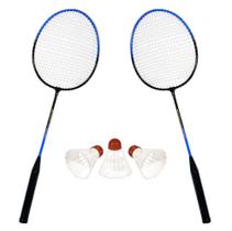 Kit Badminton Tenis Raquetes + Petecas Esporte Beach Tenis Profissional Envio Imediato Kit Badminton Tenis Raquetes + Petecas Esporte Beach Tenis Profissional Envio Imediato