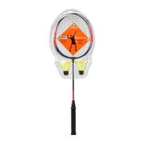 Kit Badminton Vollo com 2 Raquetes e 2 Petecas Nylon Kit Badminton Vollo com 2 Raquetes e 2 Petecas Nylon