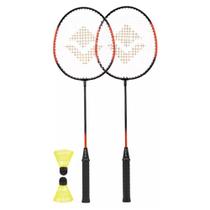 Kit Badminton Vollo VB003 2 Raquetes e 2 Petecas Kit Badminton Vollo VB003 2 Raquetes e 2 Petecas