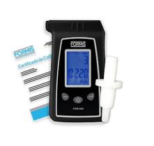 Kit Bafômetro Digital Portátil - FOR-100 + Pacote de Bocais descartáveis com 50 Unidades Kit Bafômetro Digital Portátil - FOR-100 + Pacote de Bocais descartáveis com 50 Unidades