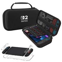 Kit Bag Com Alça + Capa Acrílico Para Novo Nintendo Switch 2 Kit Bag Com Alça + Capa Acrílico Para Novo Nintendo Switch 2