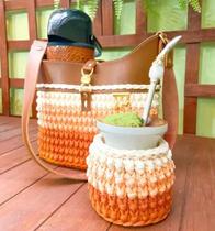 Kit Bag Para Mateira De Croche Completo Kit Bag Para Mateira De Croche Completo