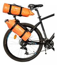 Kit Bagageiro Traseiro Full + 3 Bolsas 15l Impermeáveis Lara