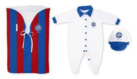 Kit Bahia Saída Maternidade Meninos - Torcida Baby Kit Bahia Saída Maternidade Meninos - Torcida Baby
