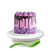 Kit Bailarina Giratória Cortador Divisor Fatiador De Bolo