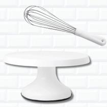 Kit Bailarina Giratoria Premium 30cm + Batedor Fuê 30cm Prof