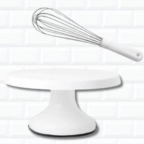 Kit Bailarina Giratoria Premium 30Cm + Batedor Fuê 30Cm Prof