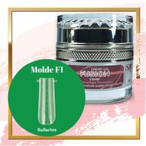 Kit Bailarina: Molde F1 Bailarina+ Gel Fusion Cover 24g Kit Bailarina: Molde F1 Bailarina+ Gel Fusion Cover 24g