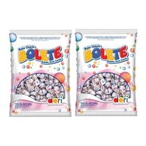 Kit Bala Chicle Bolete 600gr com 2 unidades Dori