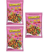 Kit Bala de Goma Minhocas Sabor Frutas Sortidas Kit 2,1 kg Kit Bala de Goma Minhocas Sabor Frutas Sortidas Kit 2,1 kg