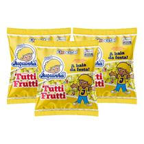 Kit Bala Mastigável Tutti Frutti Juquinha - Florestal 3 Unidades 500g Kit Bala Mastigável Tutti Frutti Juquinha - Florestal 3 Unidades 500g