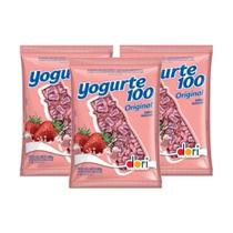 Kit Bala Yogurte 100 Dori 600gr com 3 unidades Dori
