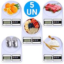 Kit Balança De Cozinha Digital 10Kg Culinária Dieta Confeitaria Pesar Alimentos - 1 - 3 - 5 Unidades Kit Balança De Cozinha Digital 10Kg Culinária Dieta Confeitaria Pesar Alimentos - 1 - 3 - 5 Unidades