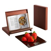 Kit Balança de Cozinha Suporte para Receitas e Espátula