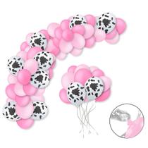 Kit Balão Bexiga Fazendinha Vaquinha Leite Mesversario Decoração de Aniversário Baloes para Festa Arco Organico Desconst Kit Balão Bexiga Fazendinha Vaquinha Leite Mesversario Decoração de Aniversário Baloes para Festa Arco Organico Desconst