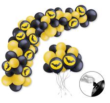 Kit Balão Bexiga Morcego Arco de Baloes Bexigas de Festa Decoração de Aniversário Tema Menino - Fácil de Montar Kit Balão Bexiga Morcego Arco de Baloes Bexigas de Festa Decoração de Aniversário Tema Menino - Fácil de Montar