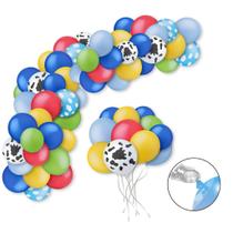 Kit Balão Bexiga Toy Decoração De Aniversário Story Baloes de Festa Bexigas Menino Nuvem Arco Desconstruido Organico Kit Balão Bexiga Toy Decoração De Aniversário Story Baloes de Festa Bexigas Menino Nuvem Arco Desconstruido Organico