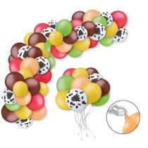 Kit Balão Fazenda Do Zen Decoração de Aniversário Baloes de Festa Bexigas Fazendinha Arco Desconstruído Organico Kit Balão Fazenda Do Zen Decoração de Aniversário Baloes de Festa Bexigas Fazendinha Arco Desconstruído Organico