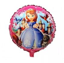 Kit Balão Metalizado Princesa Sofia 45cm com 2 unidades