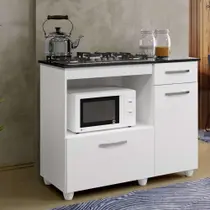 Kit Balcão Com Forno 48 Litros 110v e Fogão Cooktop 5 Bocas Kit Balcão Com Forno 48 Litros 110v e Fogão Cooktop 5 Bocas