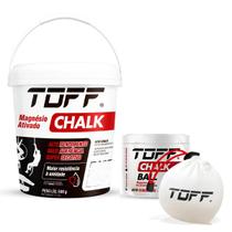 Kit Balde 500g + Ball 100g Pó Magnésio Ativado Toff Chalk
