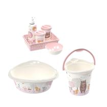 Kit Balde , Bacia E Kit Higiene Bichinhos petit - plasutil