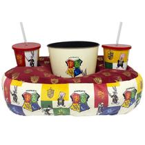 Kit Balde de Pipoca E Almofada Zona Criativa Harry Potter Looney Tunes WB 1magnus Kit Balde de Pipoca E Almofada Zona Criativa Harry Potter Looney Tunes WB 1magnus