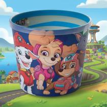 Kit Balde de Pipoca Patrulha Canina 2,1 Litros Copos 280ml Combo Kit Cinema Kit Balde de Pipoca Patrulha Canina 2,1 Litros Copos 280ml Combo Kit Cinema