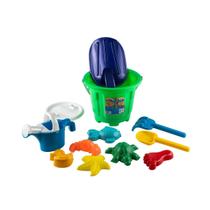 Kit balde de praia aventuras no castelo radical 6 - rei do balde rb06