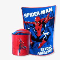 Kit Balde Manta Amazing Spiderman Marvel Zonacriativa