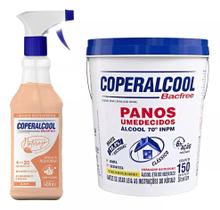 Kit Balde Pano Umedecido e Perfumado Jasmim - Coperalcool