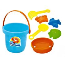 Kit balde para praia 5 pçs max pé na areia - tilin 0323 Kit balde para praia 5 pçs max pé na areia - tilin 0323