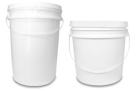 Kit Baldes Plásticos 10L e 22L Brancos - 01un