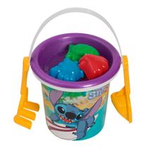 Kit Baldinho C/ Pazinha Garfinho Forminha Stitch 7 Parque