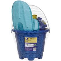 Kit Baldinho de Praia 12 Peças Cores Sortidas - Bel Kit Baldinho de Praia 12 Peças Cores Sortidas - Bel